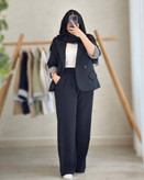 کت شلوار مزونی زنانه مدل هستی