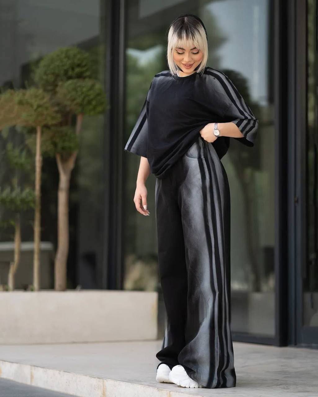 ست تیشرت شلوار زنانه مدل آرتینا