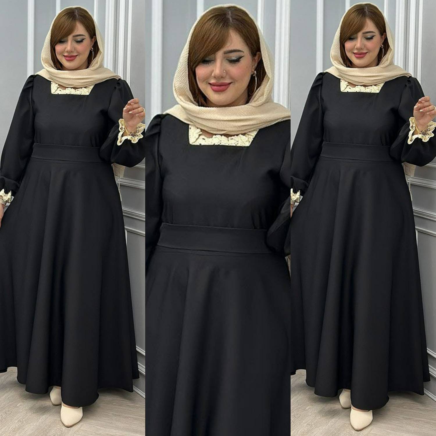 پیراهن زنانه مدل بنین فری سایز