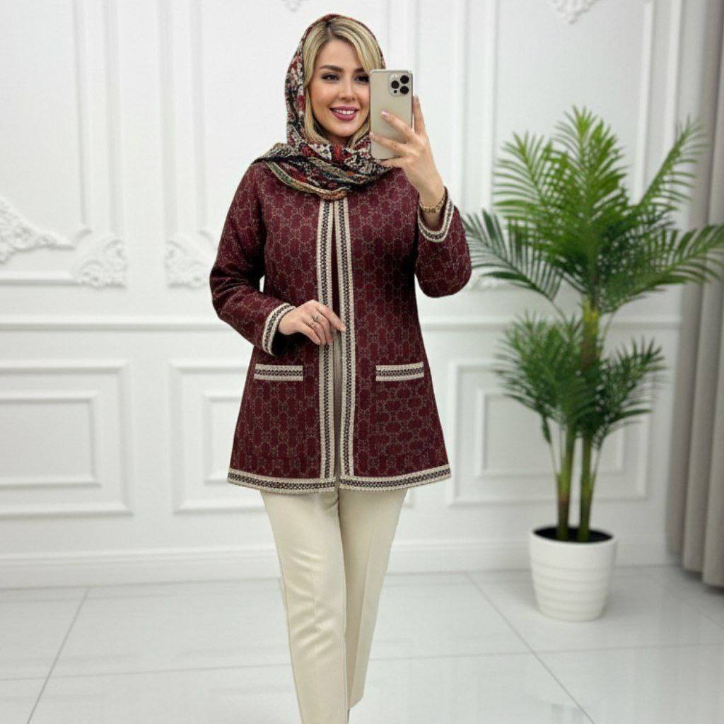 مانتو کتی مجلسی زنانه مدل نیکا