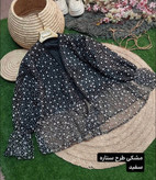 مانتو مزونی عروسکی مدل ماهلین