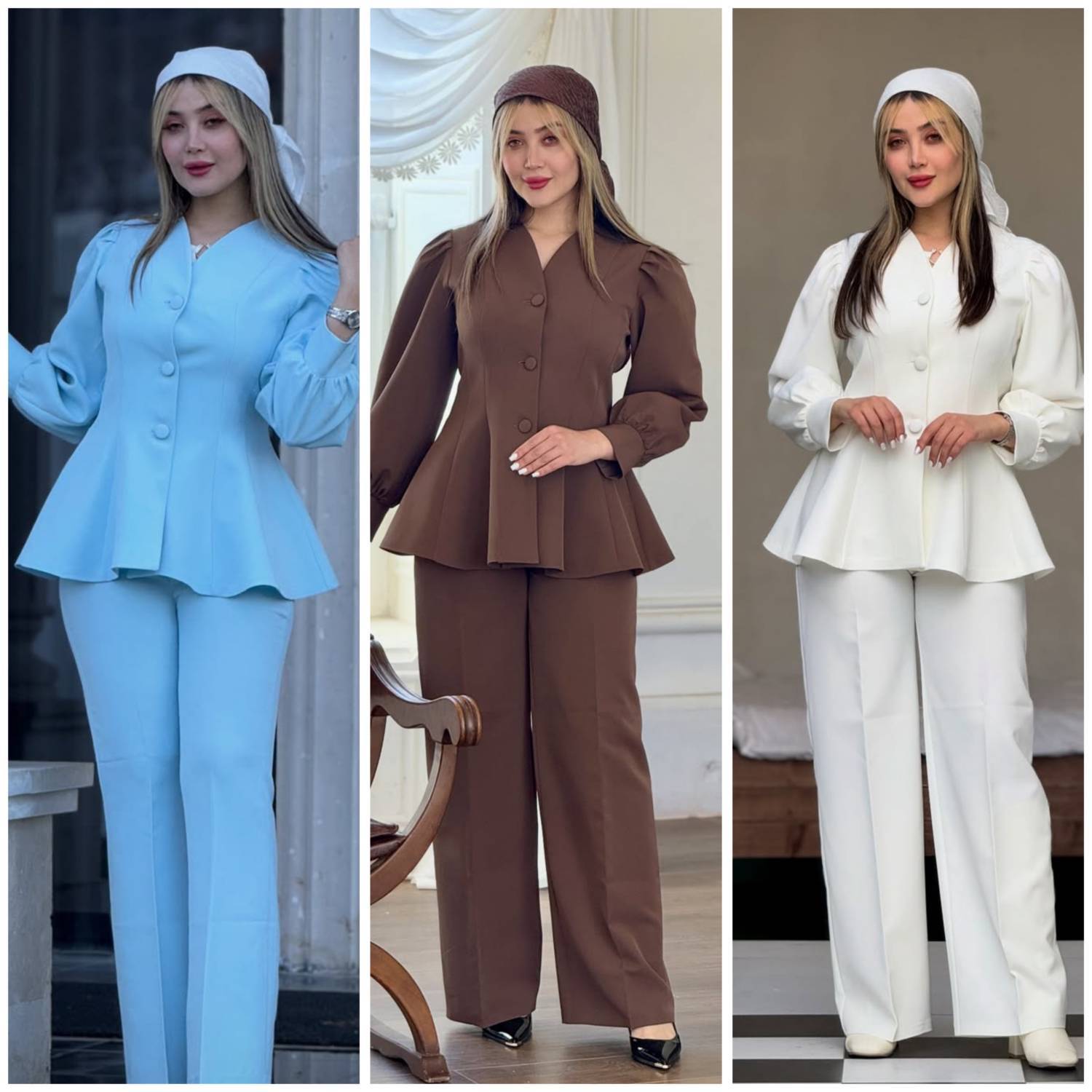 کت و شلوار زنانه مدل عروسکی