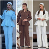 کت و شلوار زنانه مدل عروسکی