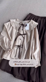 ست شومیز دامن زنانه مدل شکلات