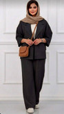 ست مانتو و شلوار زنانه مدل آیسو