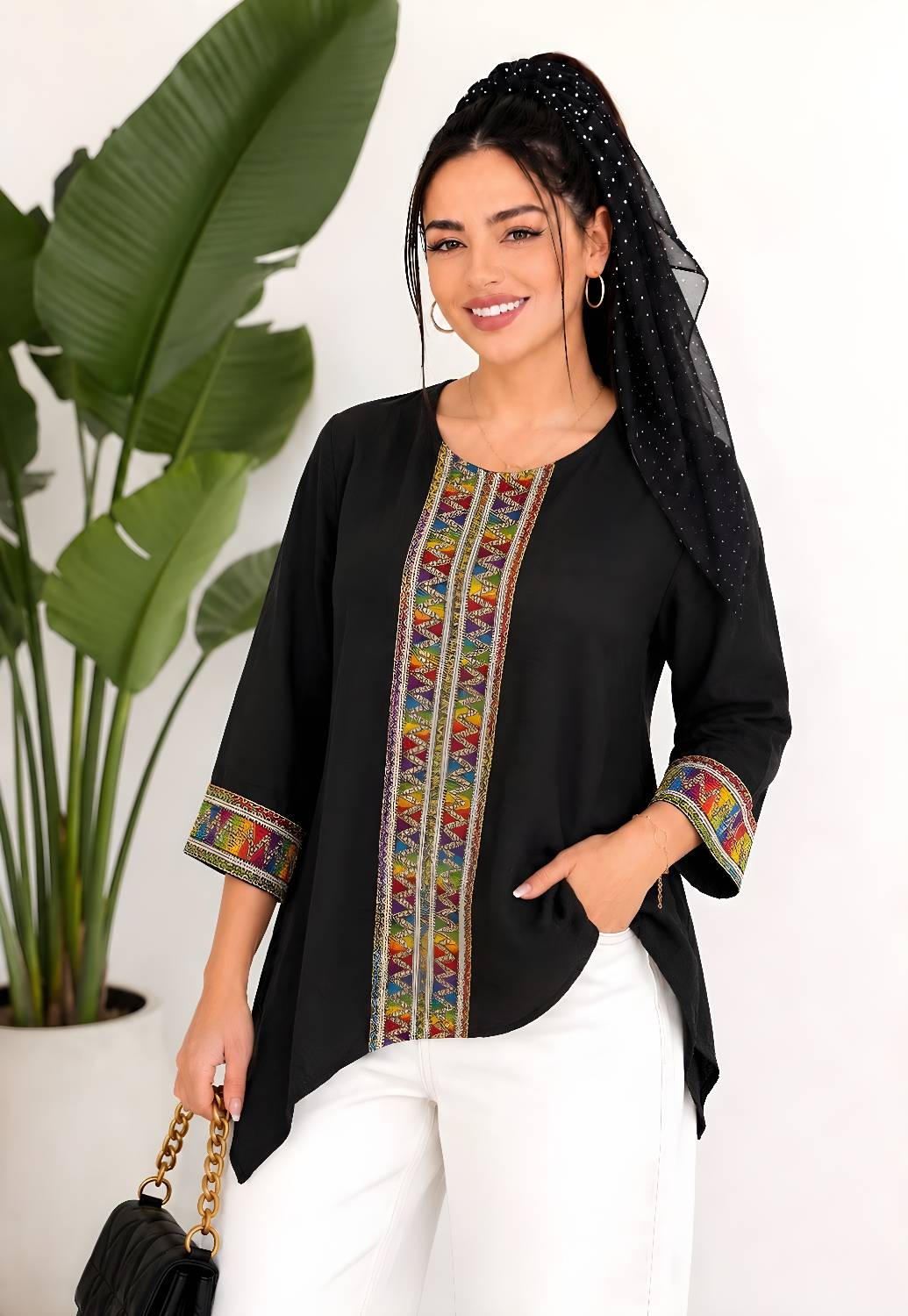 تونیک مانتویی زنانه مدل شراره