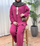 ست شومیز شلوار زنانه مدل دلین