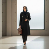 مانتو شلوار اداری زنانه دیپلمات مدل کتان