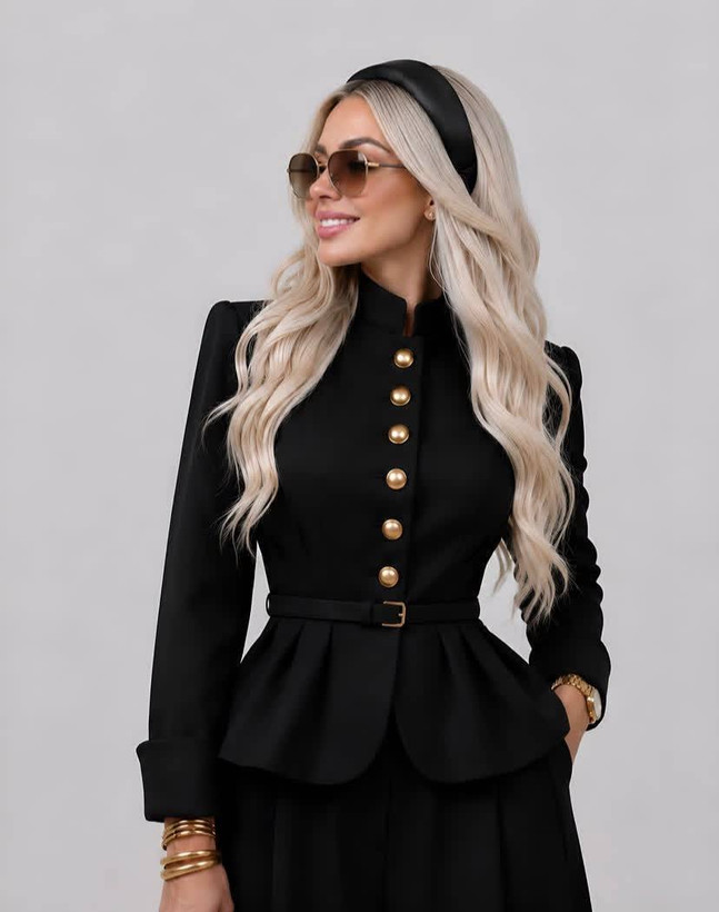 کت شلوار مزونی زنانه مدل سارا