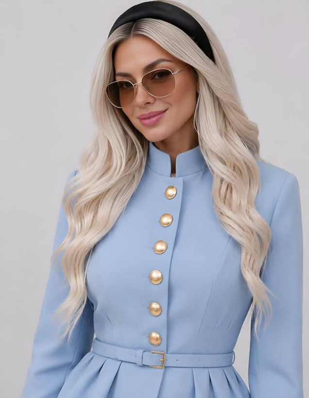 کت شلوار مزونی زنانه مدل سارا