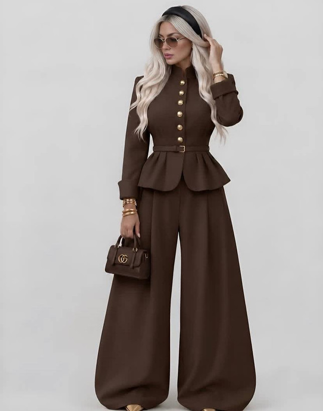 کت شلوار مزونی زنانه مدل سارا