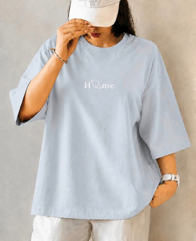 تیشرت زنانه مدل هوم Home