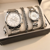 ست ساعت کاسیو + ست دستبند + ست حلقه مدل CASIO VIP