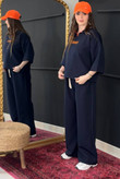 ست پولوشرت شلوار زنانه مدل هرمس