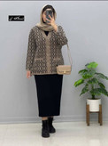 ژاکت یقه هفت مدل مهربانو